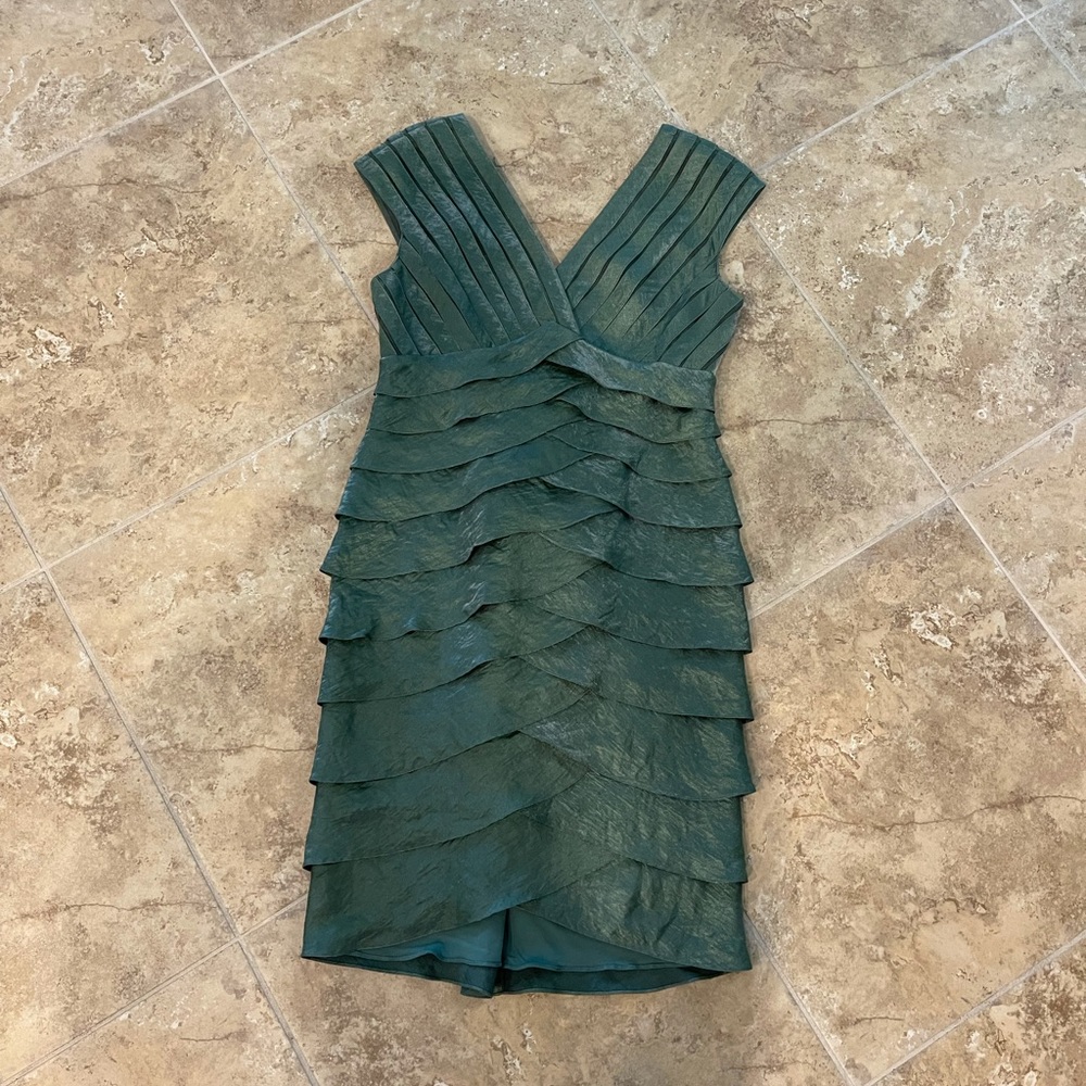Perfect for holidays. Adrianna Papell cocktail dress 10